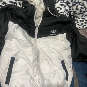 Adidas Monochrome Hooded Jacket